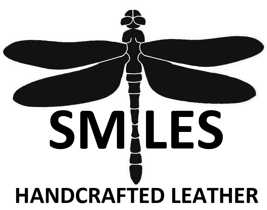 Dragonfly Smiles Handracrafted Leather logo